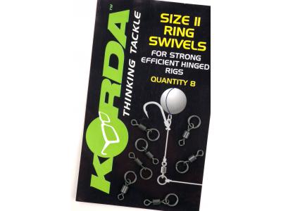 emerillons a anneaux korda (taille 11) en vente sur procarpe.com
