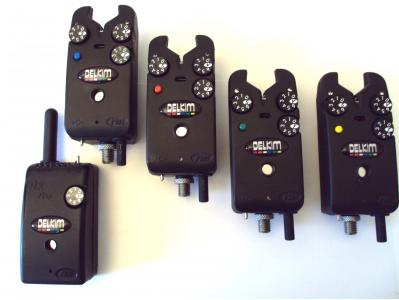 Pack TXI+ Delkim(bleu,vert,jaune,rouge+centrale) en vente sur procarpe.com