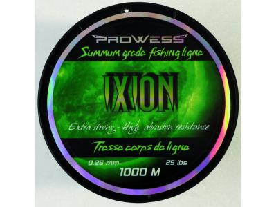 Tresse Ixion Prowess (1000m�tres 0.26mm/ 25lbs) en vente sur procarpe.com