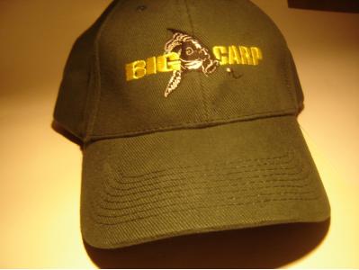 Casquette verte brod�e Big Carp en vente sur procarpe.com