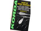 articles-peche-carpe-marque emerillons a anneaux korda (taille 8)