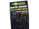 articles-peche-carpe-marque Perle Safe zone 4mm rubber bead Korda 25 pi�ces